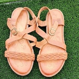 Born Women's Braided Tan Sandals